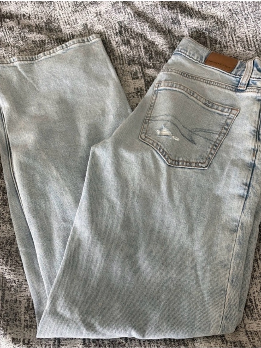 American Eagle Strigid Straight Leg Jean Size 00 Long